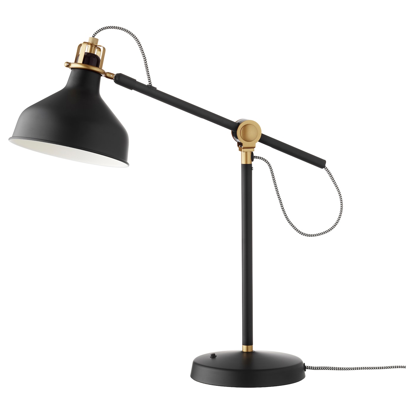 IKEA RANARP lampa biurkowa, czarny, Maks.: 11 Wat