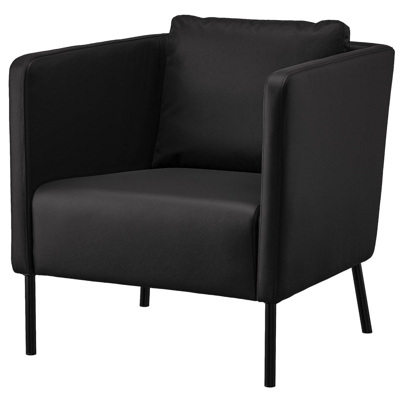 IKEA EKERÖ fotel, Bomstad czarny, Szerokość: 70 cm