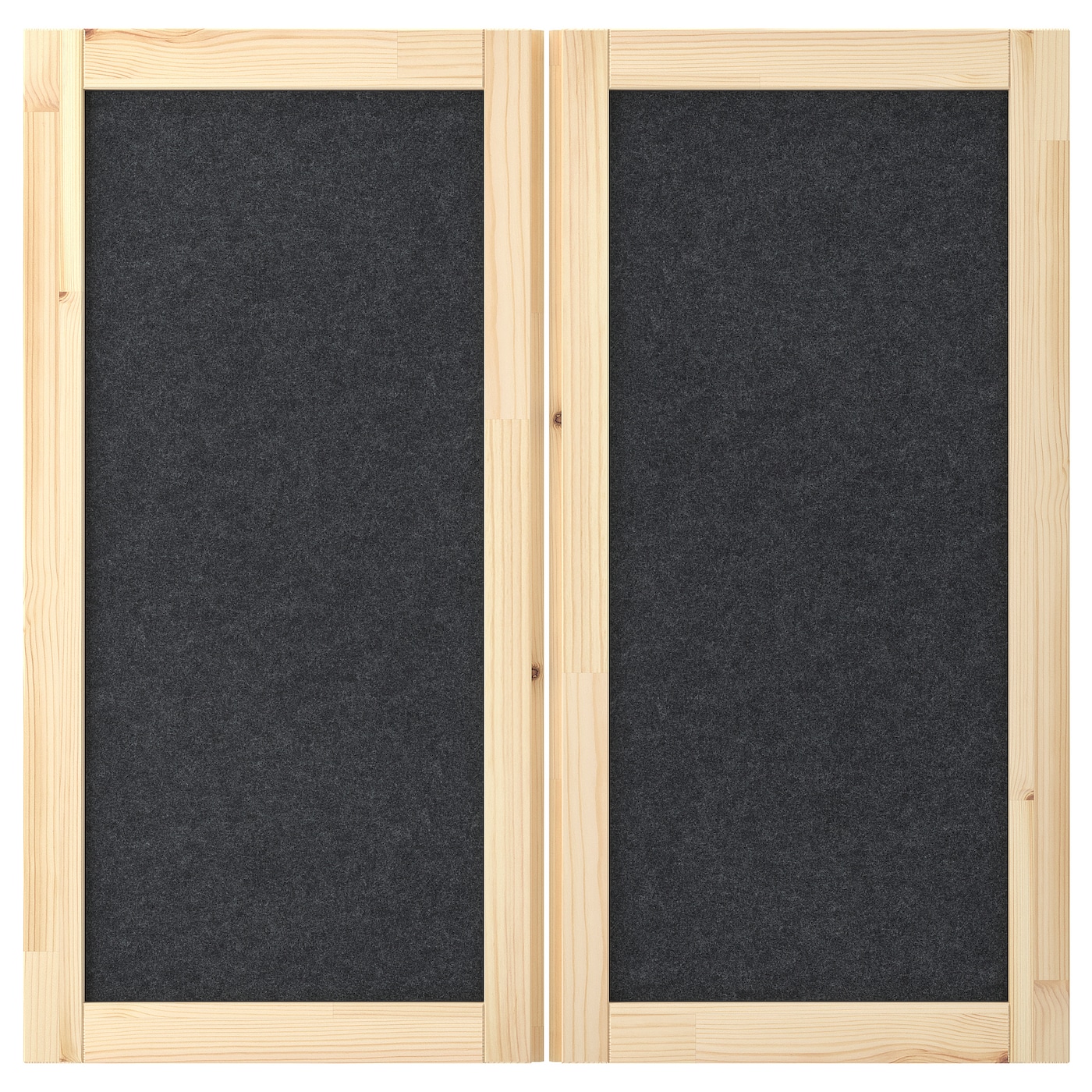 IKEA IVAR drzwi, ciemnoszary/filc, 42x83 cm