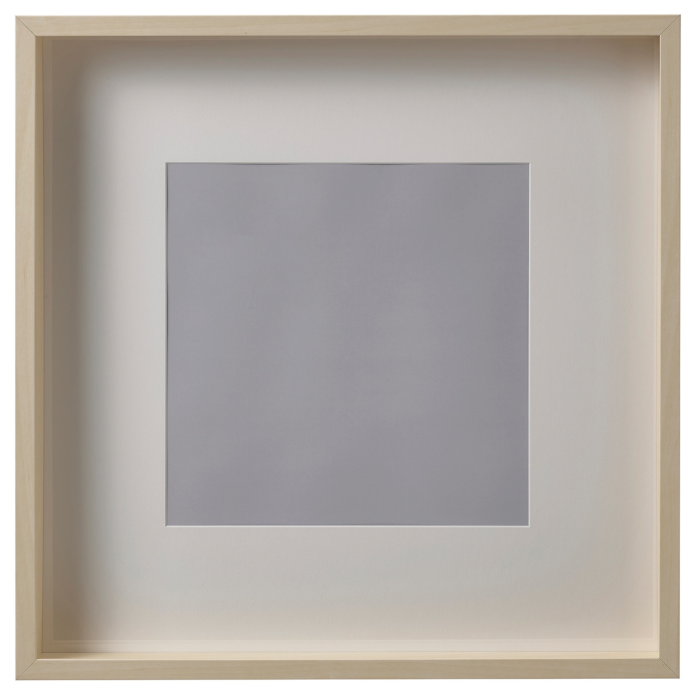 IKEA SANNAHED ramka, imit. brzozy, 50x50 cm