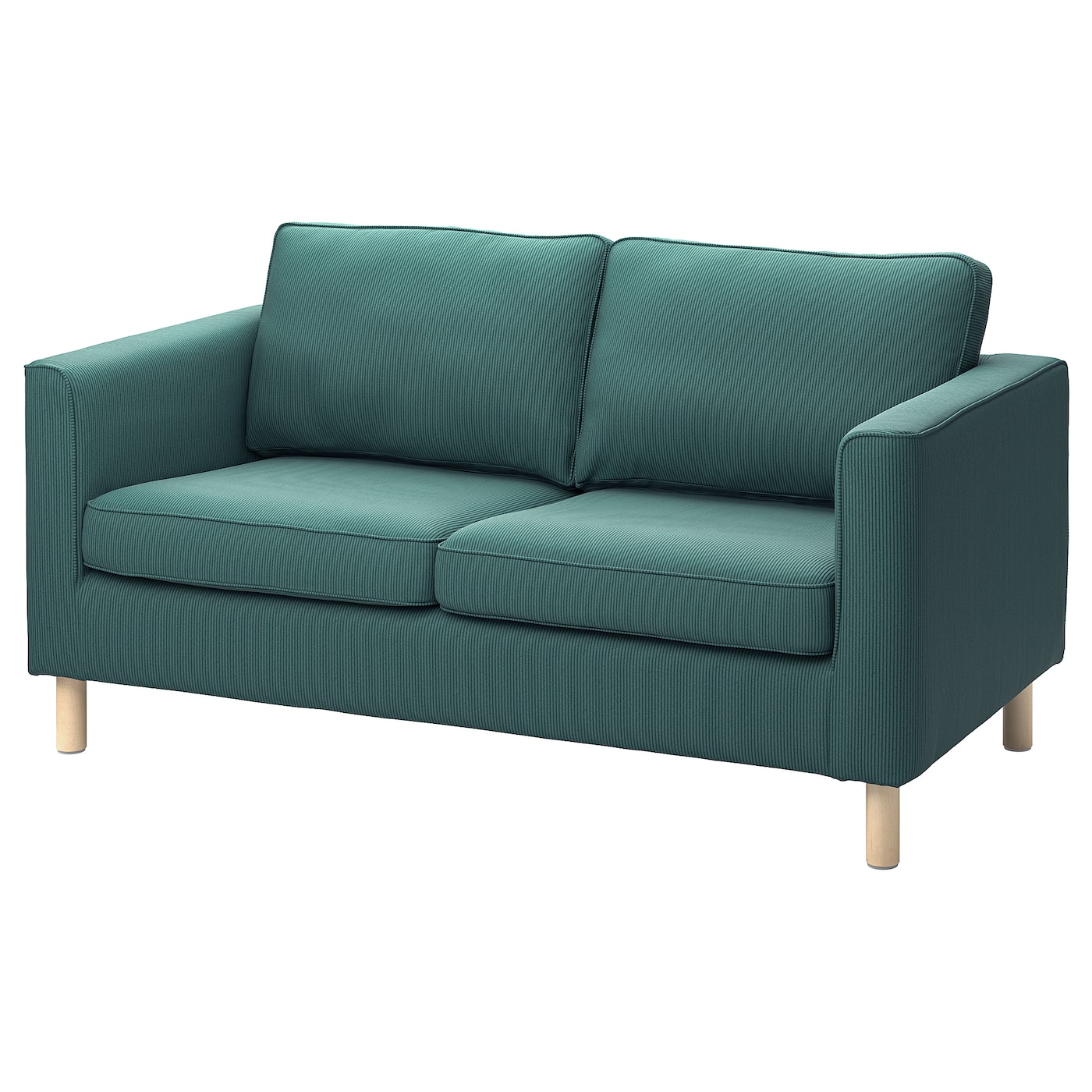 IKEA PÄRUP sofa 2-osobowa, Kelinge szaroturkusowy, Szerokość: 165 cm