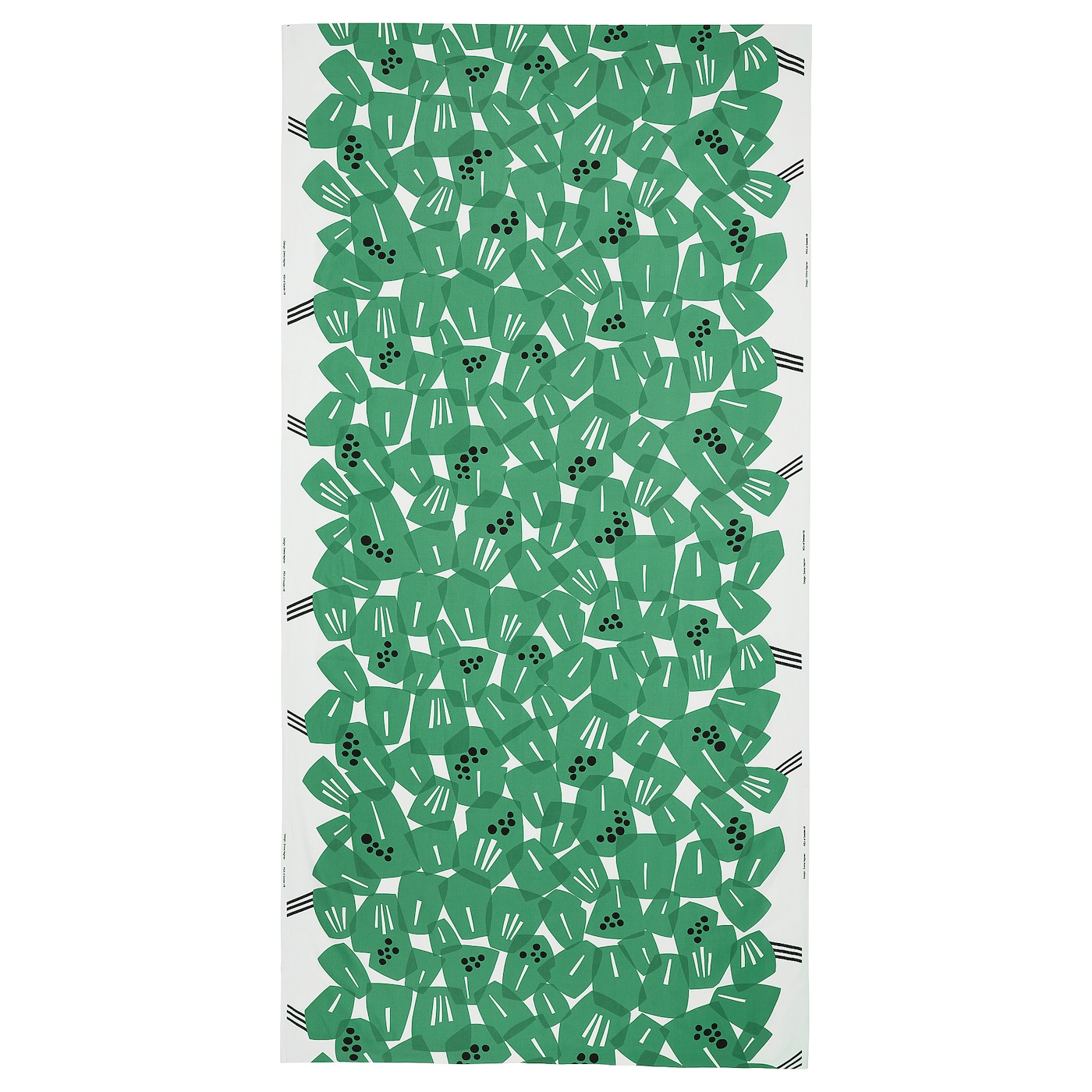 IKEA ULLRANUNKEL tkanina przycięta, zielony, 150x300 cm