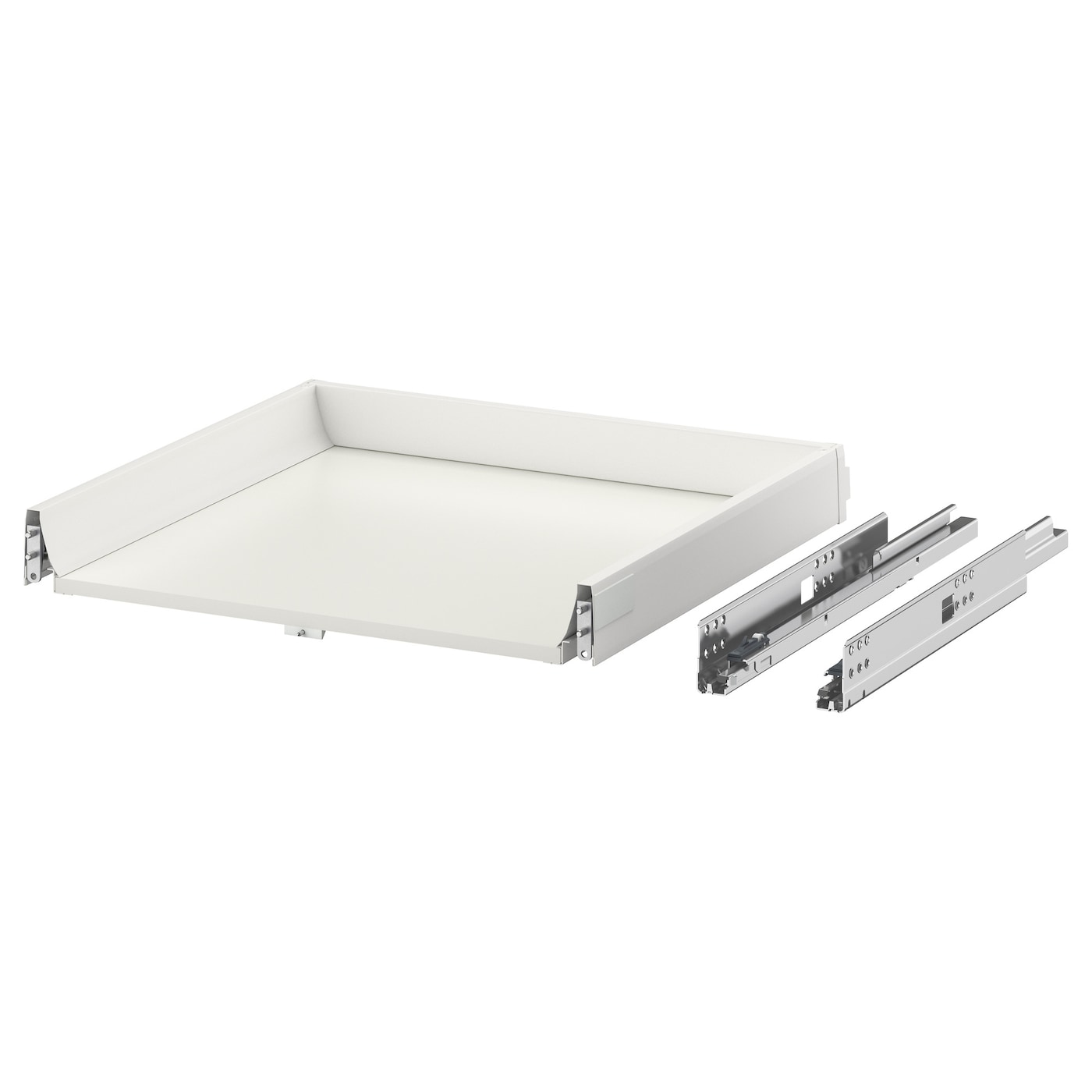 IKEA MAXIMERA szuflada, niska, biały, 60x60 cm