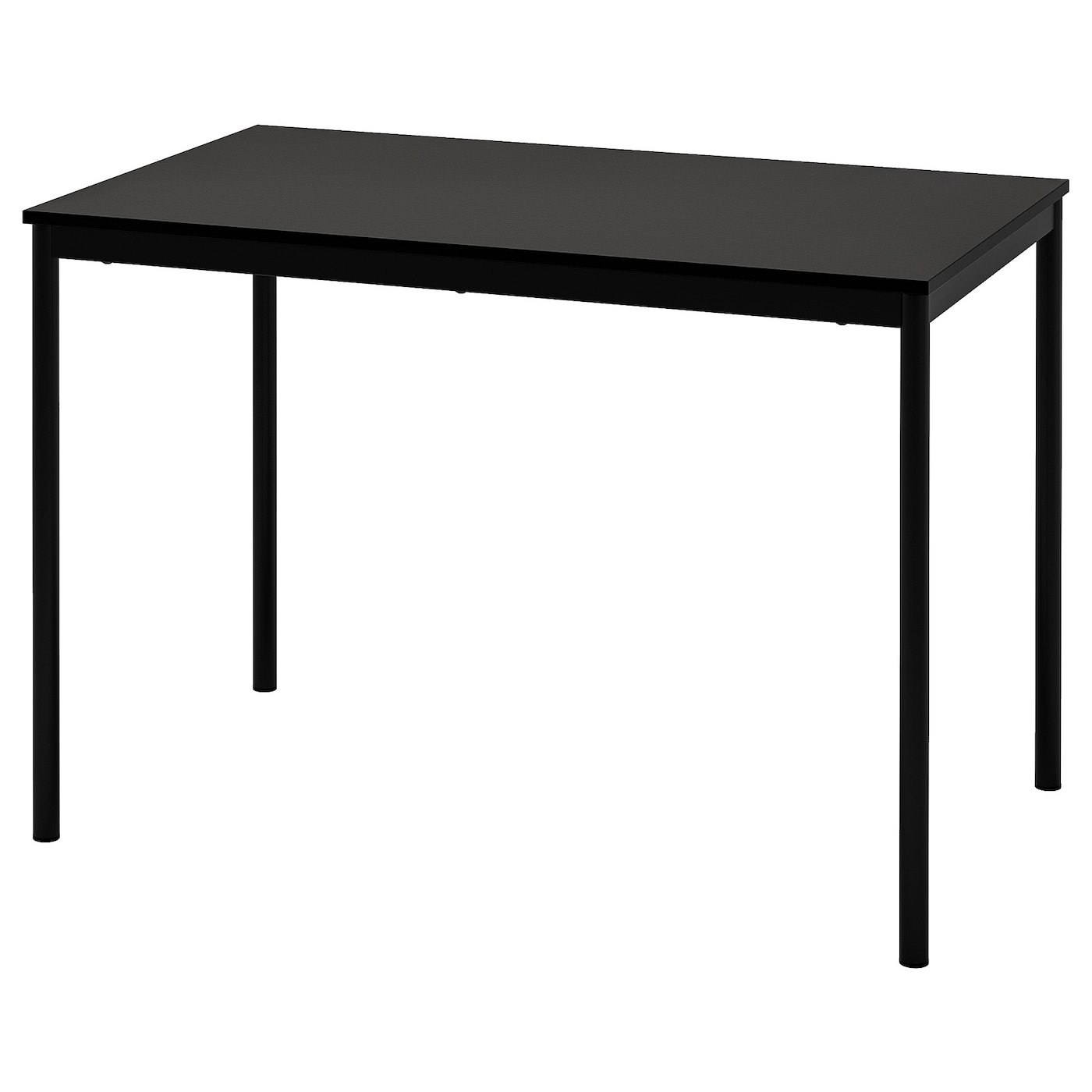 IKEA SANDSBERG stół, czarny, 110x67 cm