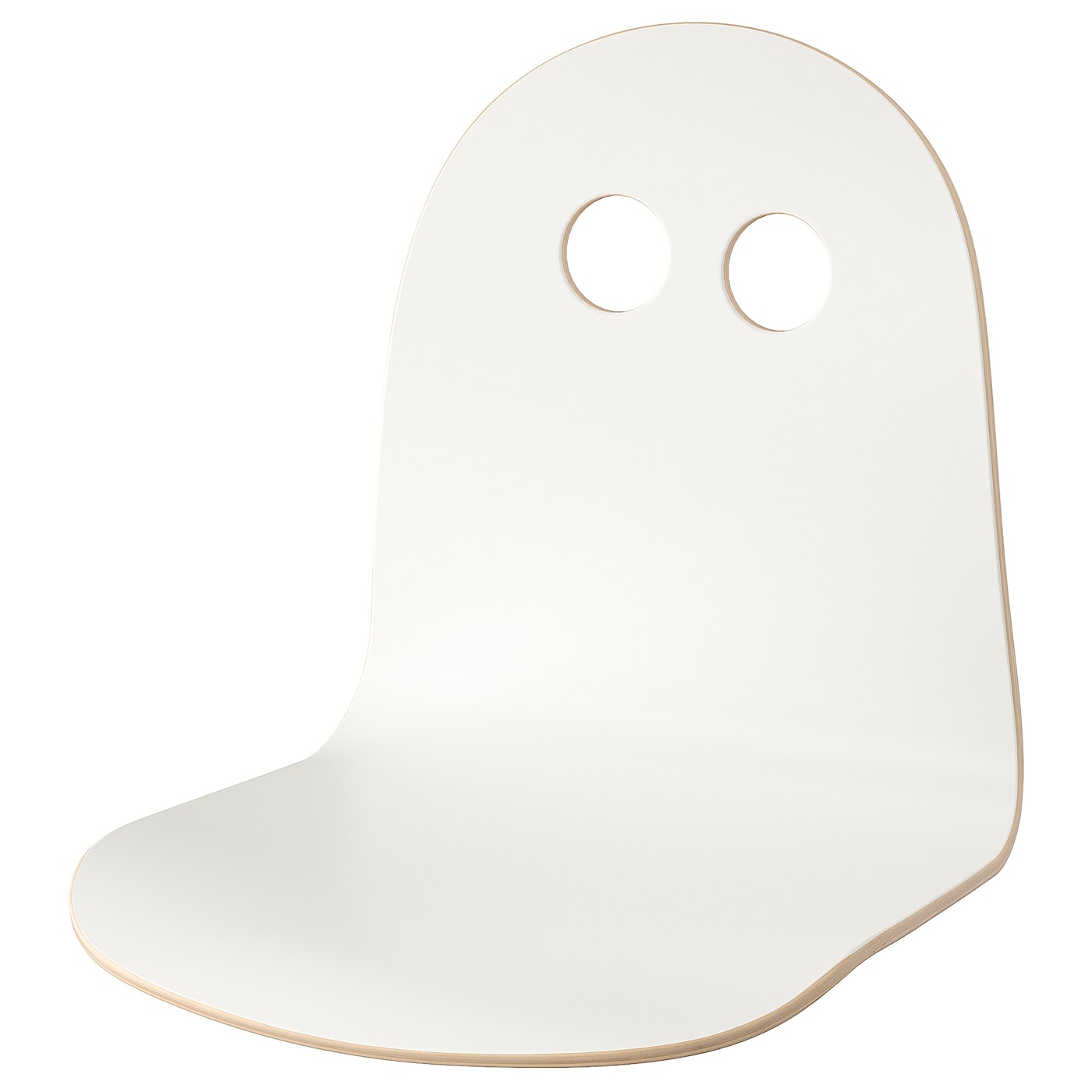 IKEA VALFRED siedzisko krzesła młodzieżowego, biały, Szerokość: 34 cm