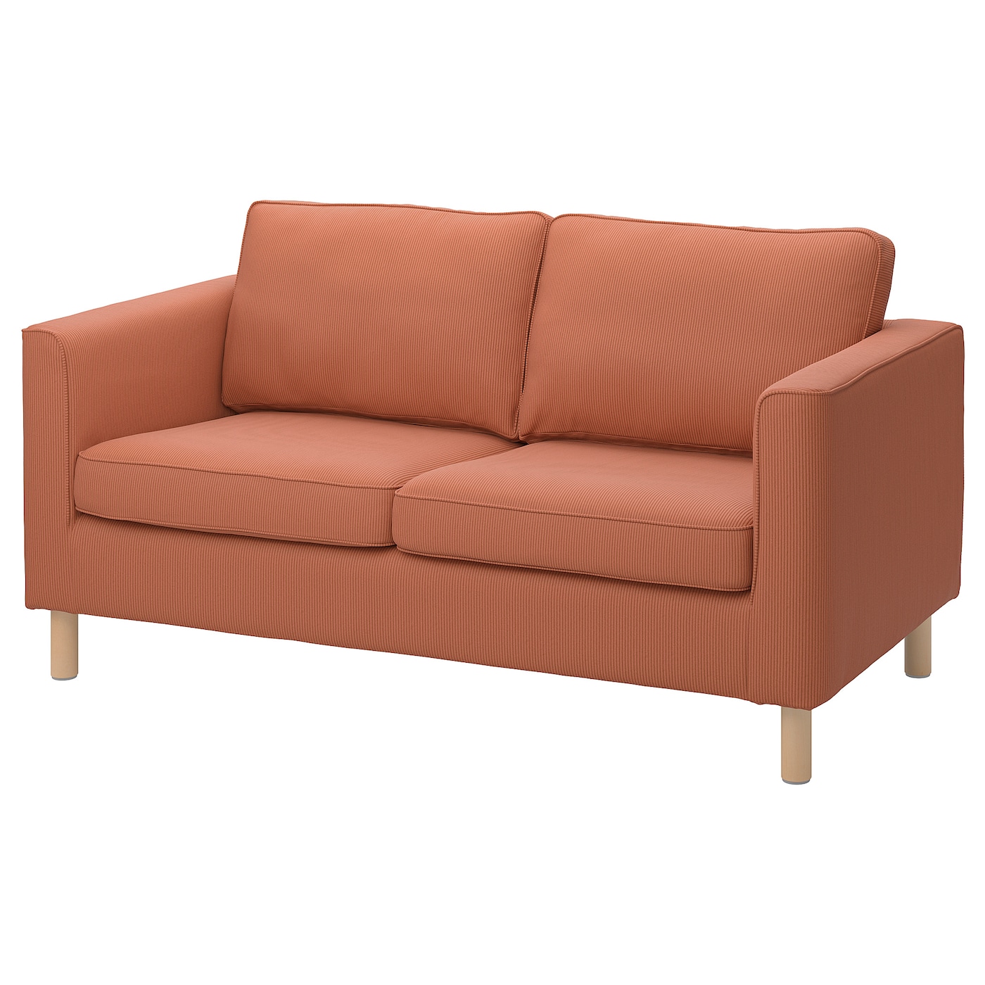 IKEA PÄRUP sofa 2-osobowa, Kelinge rdzawy, Szerokość: 165 cm