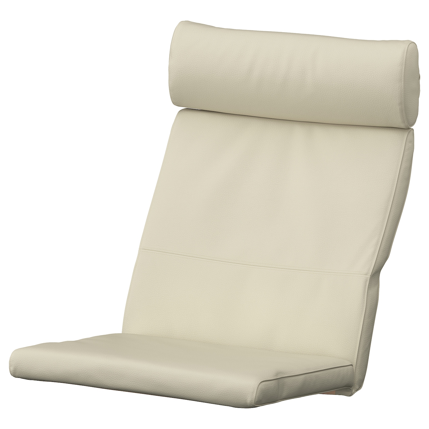 IKEA POÄNG poduszka fotela, Glose złamana biel, Długość: 137 cm