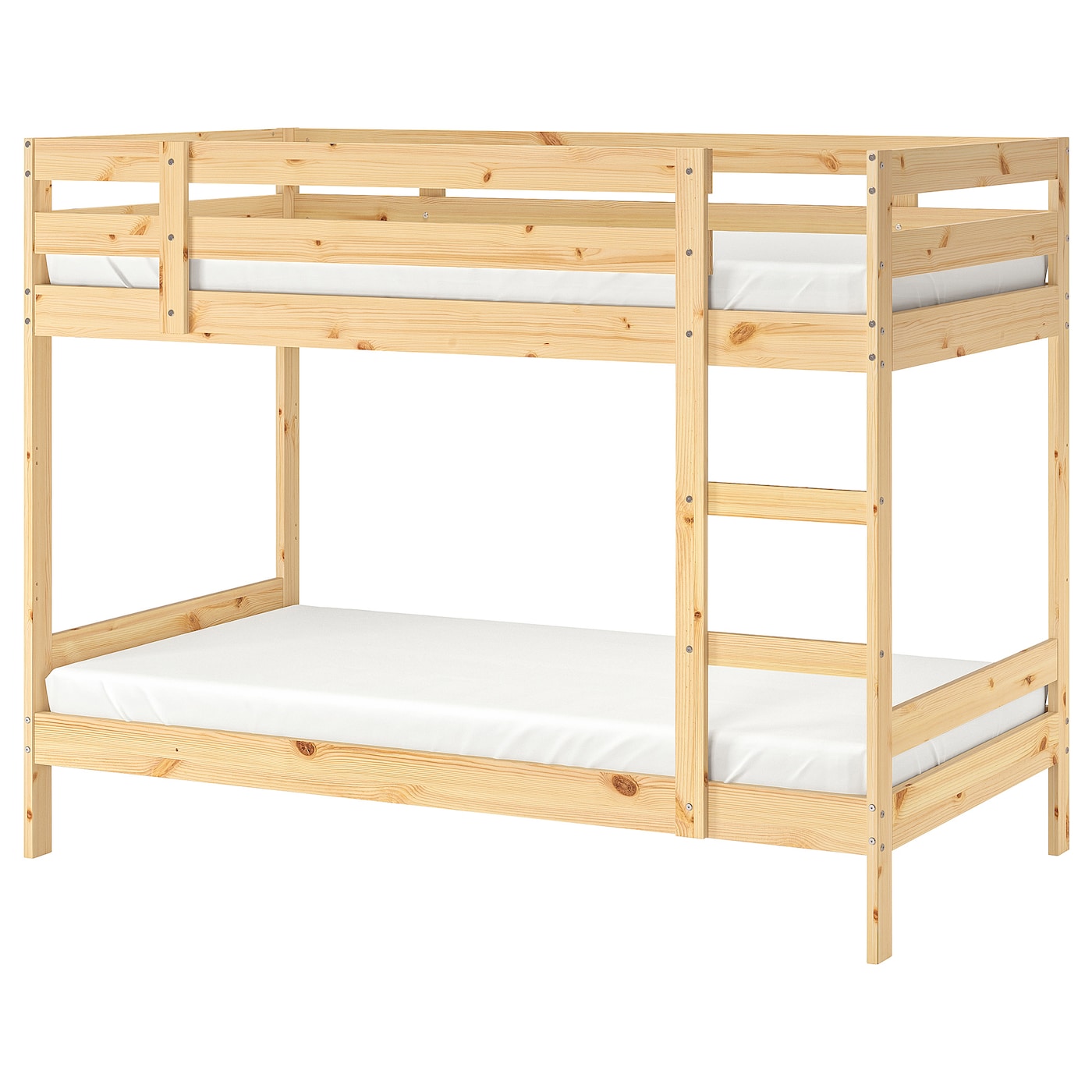 IKEA MYDAL rama łóżka piętrowego, sosna, 90x200 cm