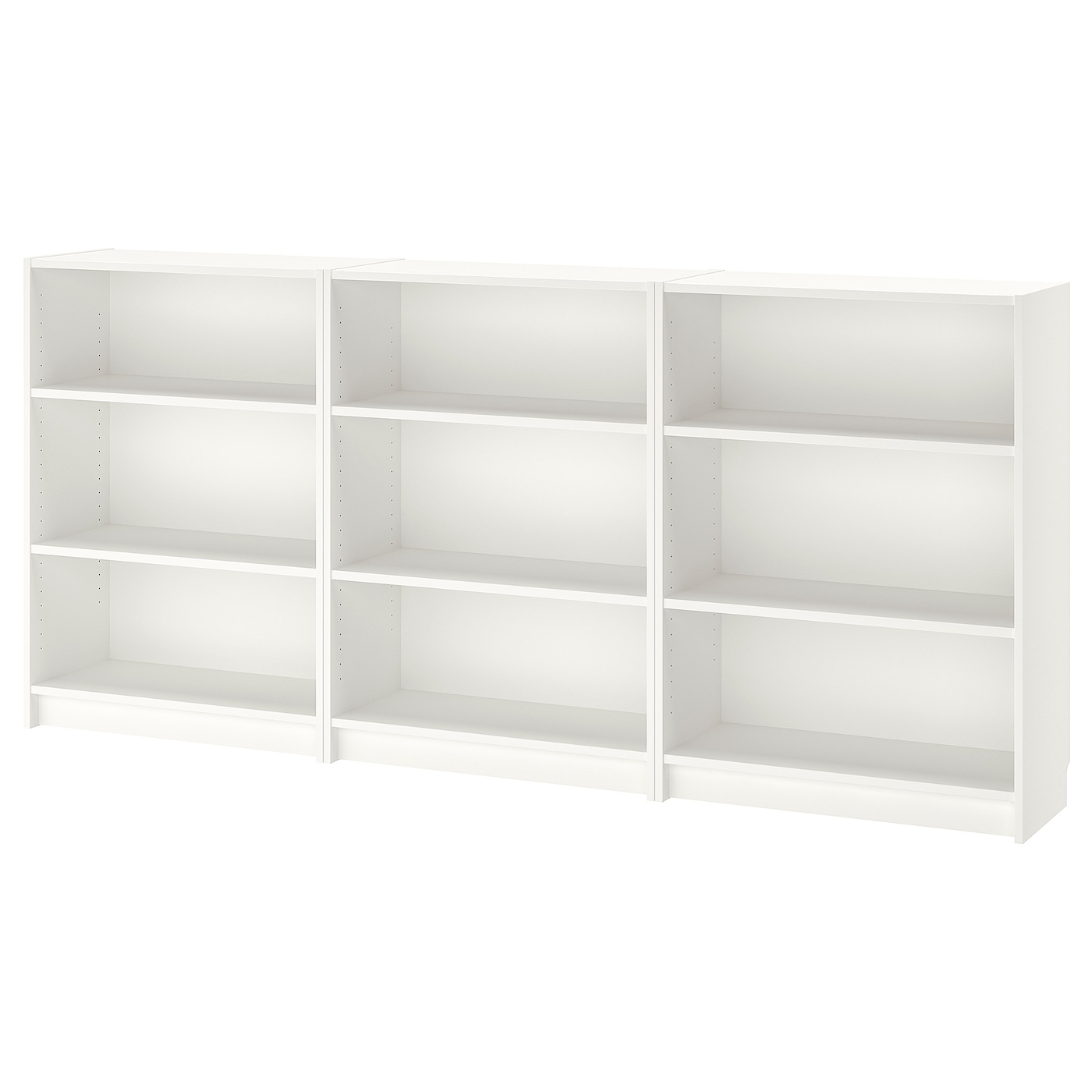 IKEA BILLY regał, biały, 240x28x106 cm