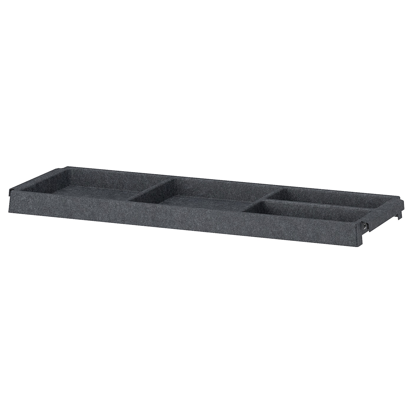 IKEA IVAR półka, ciemnoszary/filc, 83x30 cm