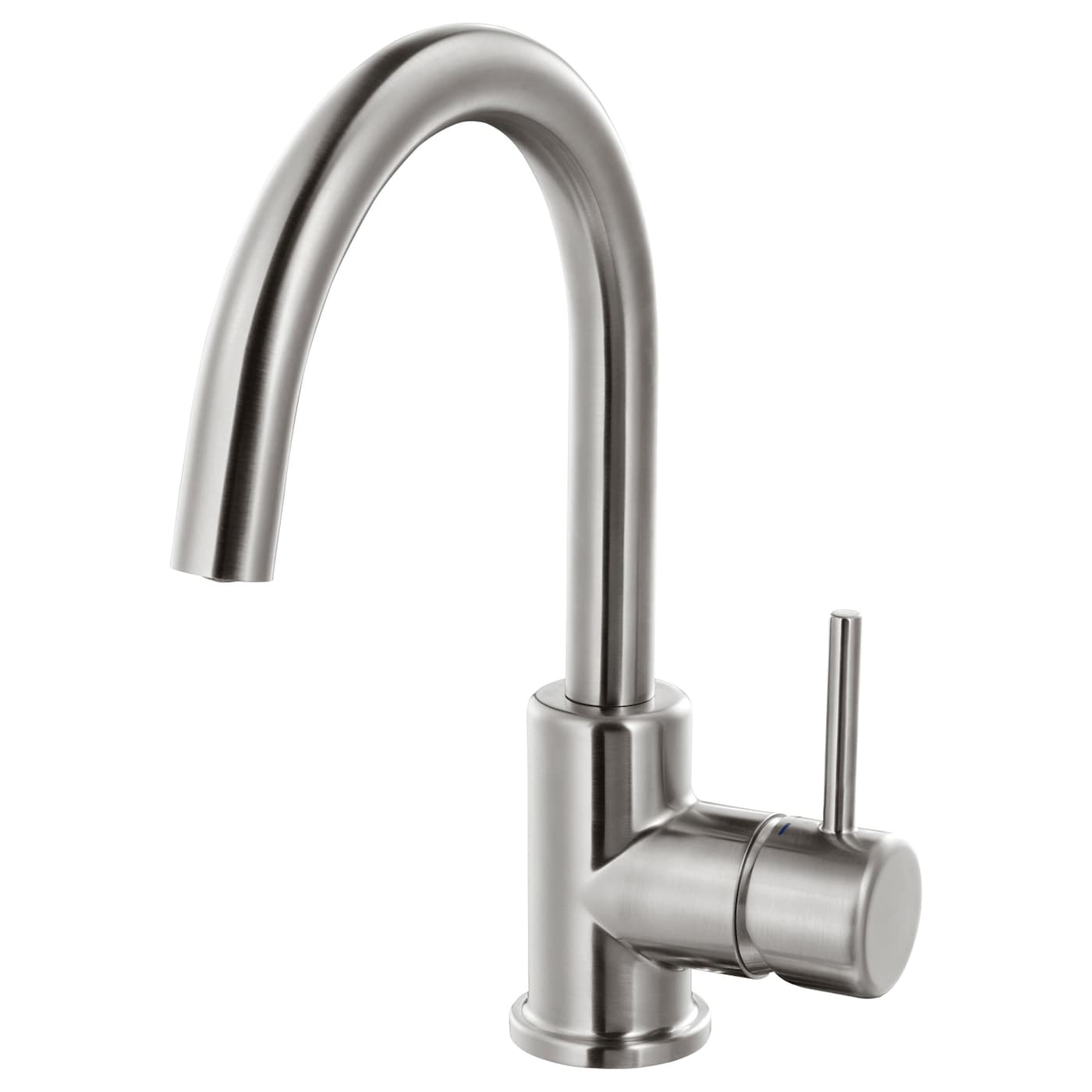 IKEA GLYPEN bateria mieszalnikowa, imitacja stali nierdzewnej, Długość: 17 cm