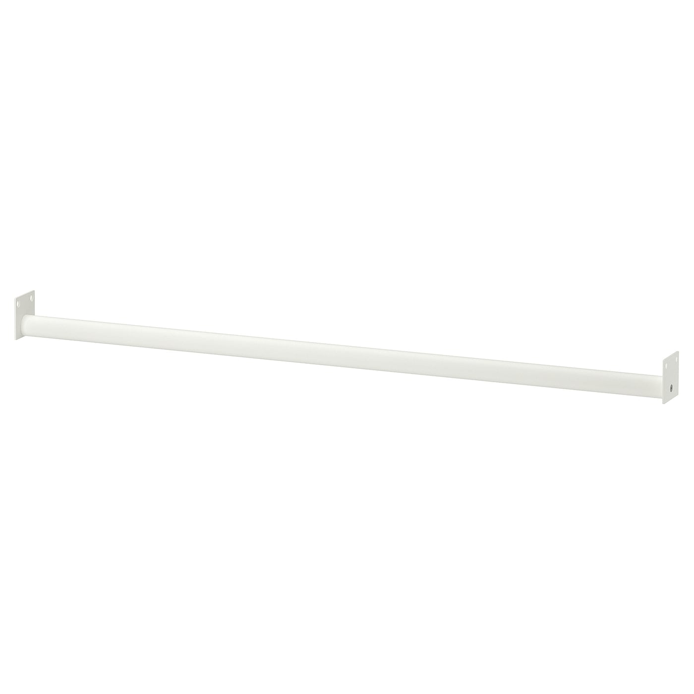 IKEA MITTZON drążek na ubrania do ramy z kółkami, biały, 80 cm