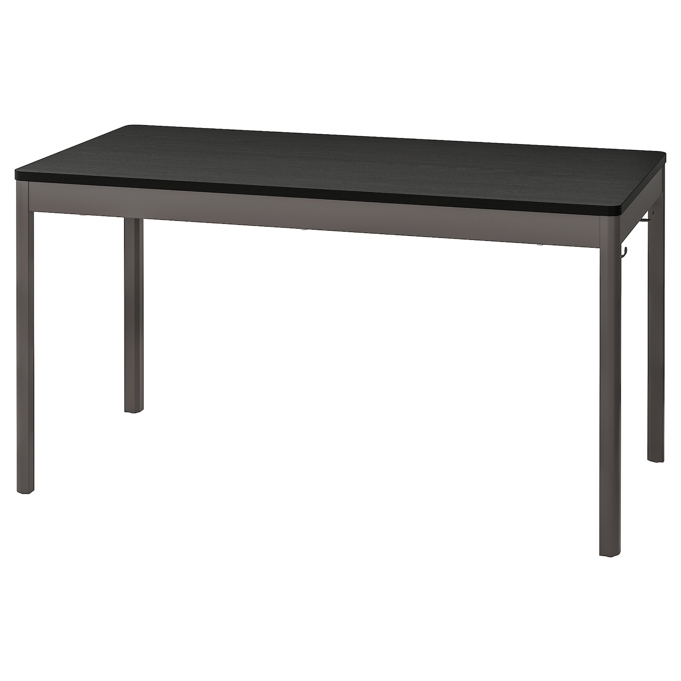 IKEA IDÅSEN stół, czarny/ciemnoszary, 140x70x75 cm