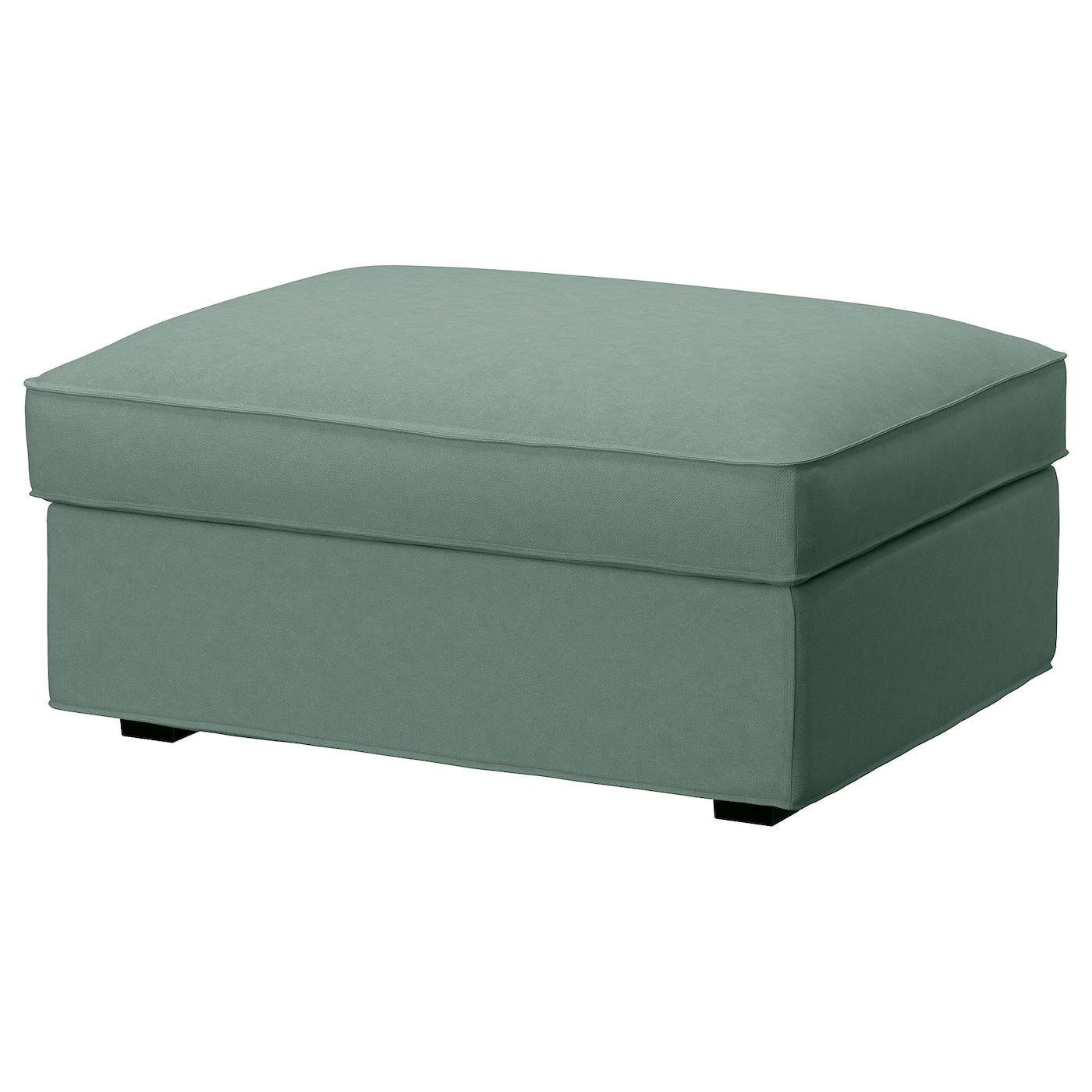 IKEA KIVIK podnóżek ze schowkiem, Tallmyra jasnozielony, Szerokość: 90 cm