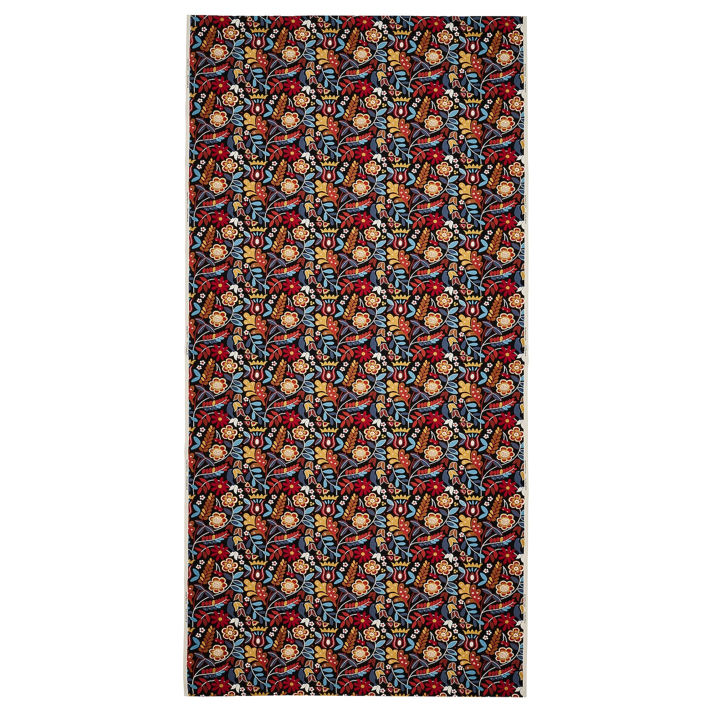 IKEA BLÅRAPUNKEL tkanina przycięta, wielobarwny, 150x300 cm