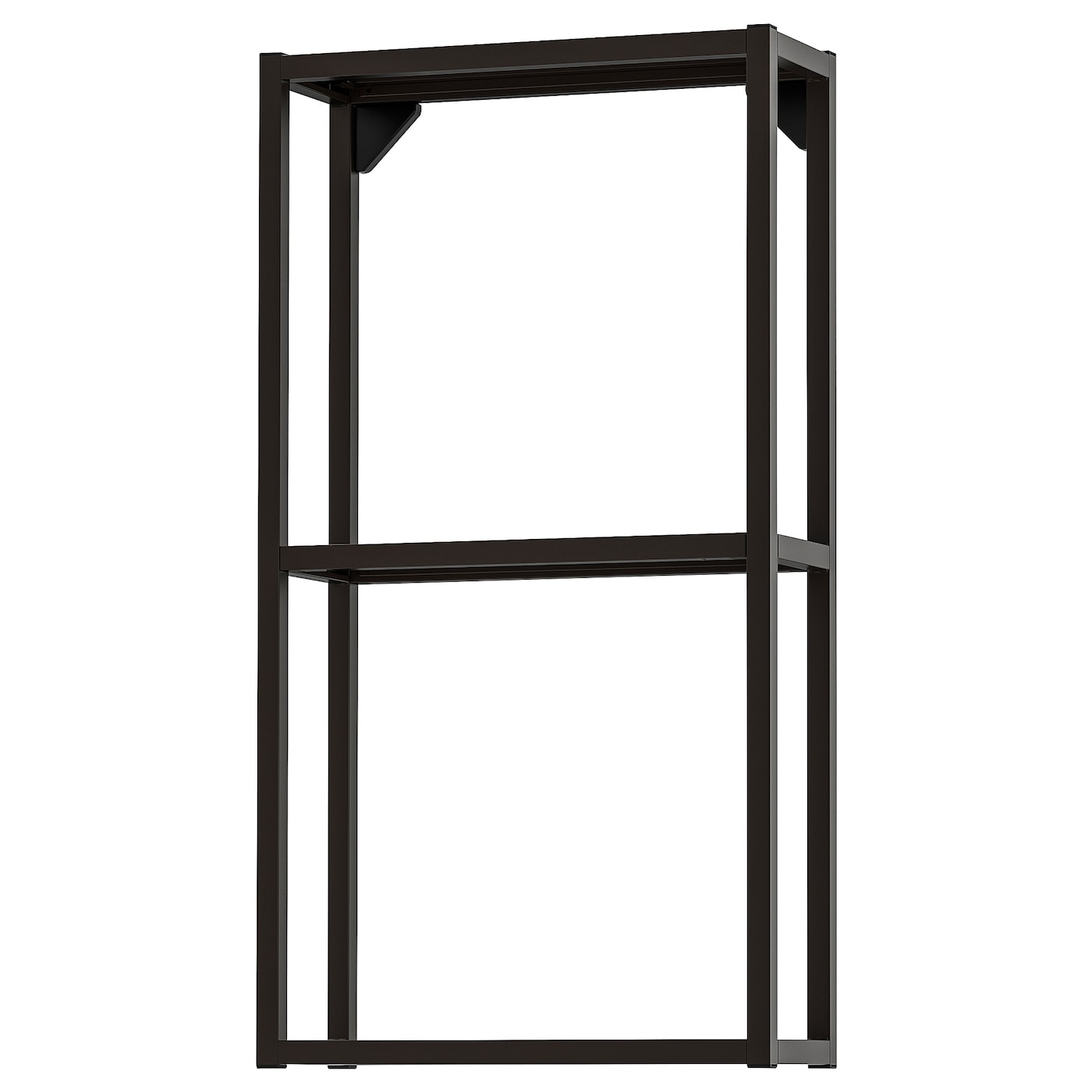 IKEA ENHET korpus szafki z półkami, antracyt, 40x15x75 cm