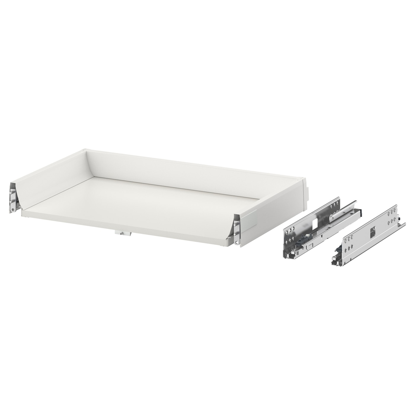 IKEA MAXIMERA szuflada, niska, biały, 60x37 cm
