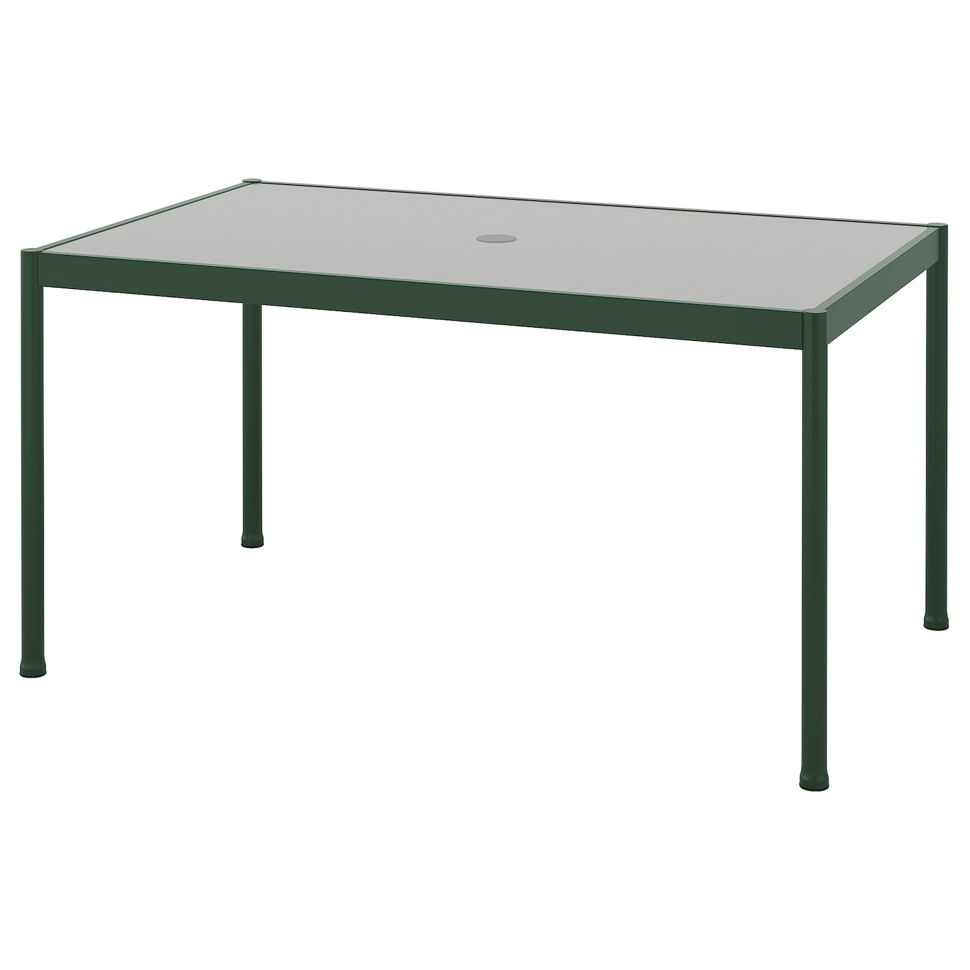 IKEA SEGERÖN stół, ogrodowy, ciemnozielony/jasnoszary, 91x147 cm