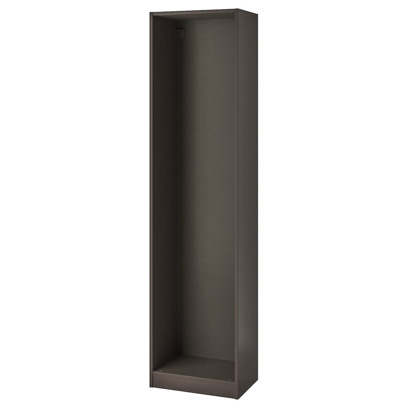 IKEA PAX obudowa szafy, ciemnoszary, 50x35x201 cm