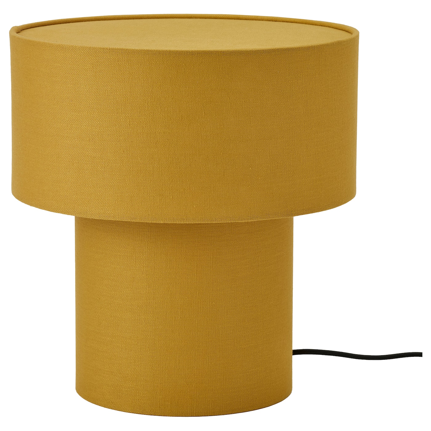 IKEA STOCKHOLM 2025 lampa stołowa, żółty/tkanina, 35 cm