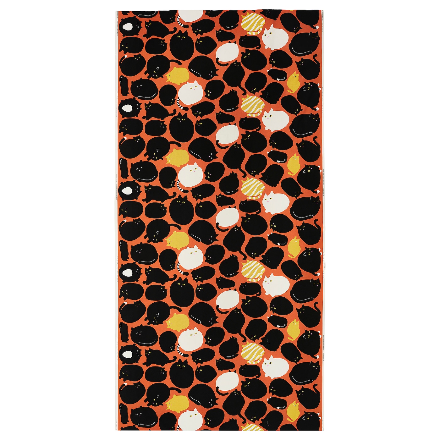 IKEA LÄKEMALVA tkanina przycięta, pomarańczowy, 150x300 cm