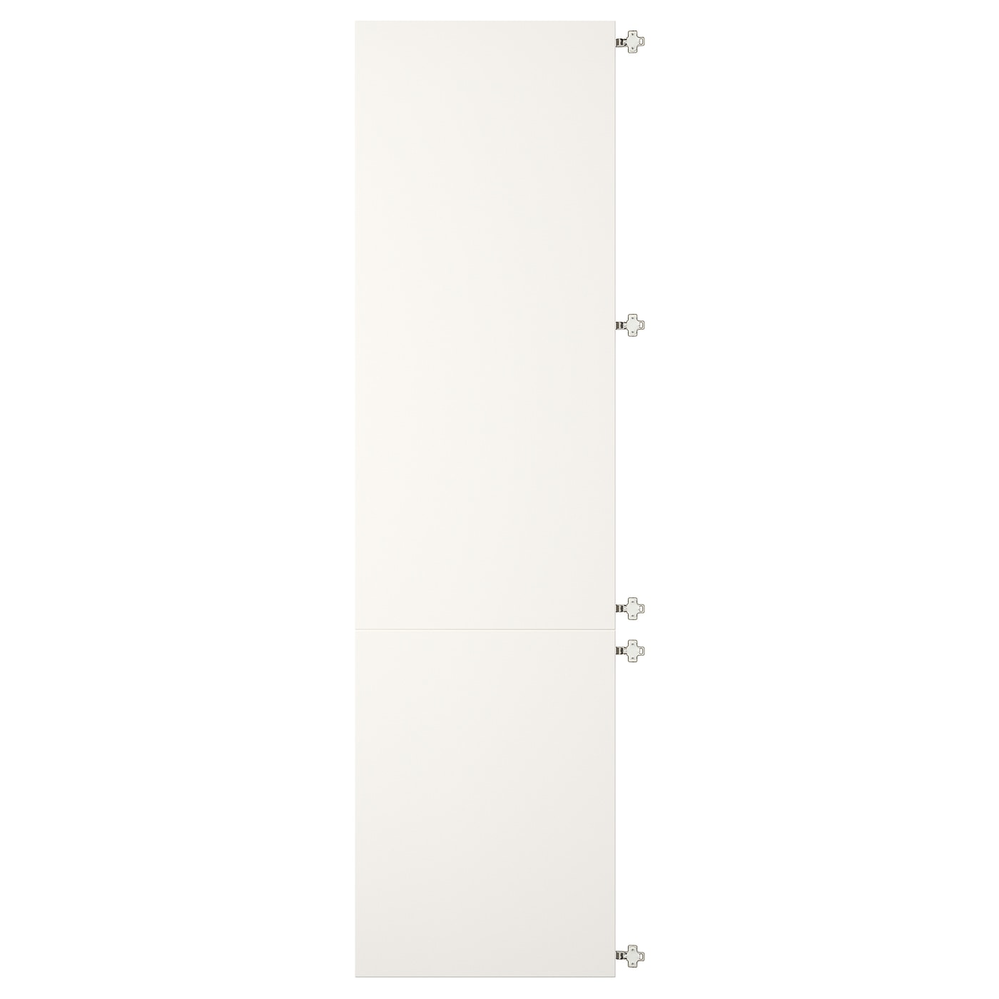 IKEA VEDDINGE drzwi łączone z zawiasami, biały, 60x220 cm