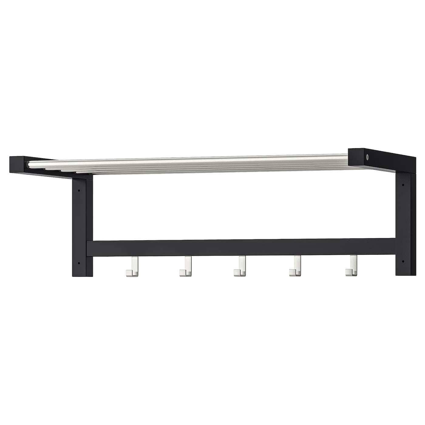 IKEA TJUSIG półka na kapelusze, czarny, 79 cm