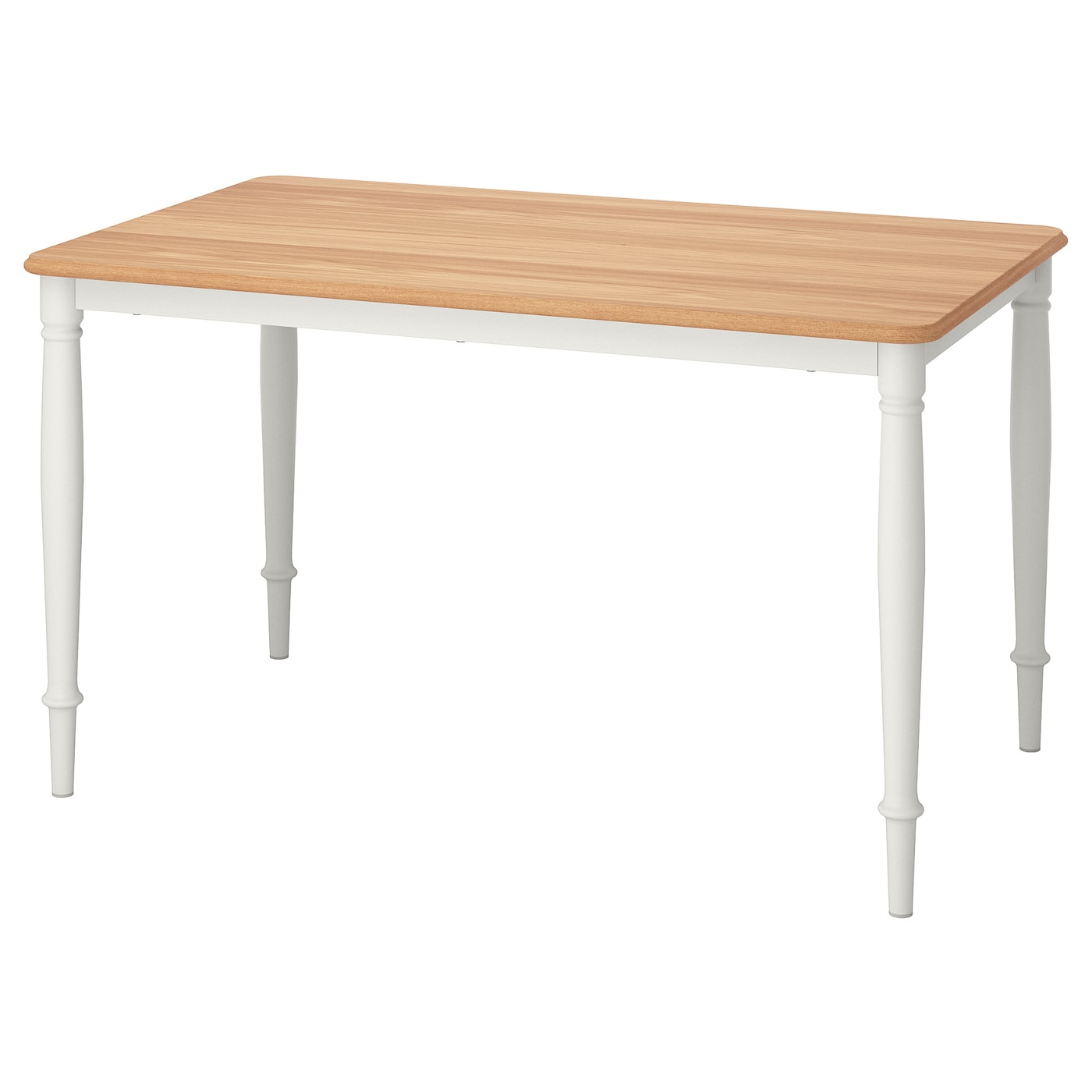 IKEA DANDERYD stół, okl dęb/biały, 130x80 cm