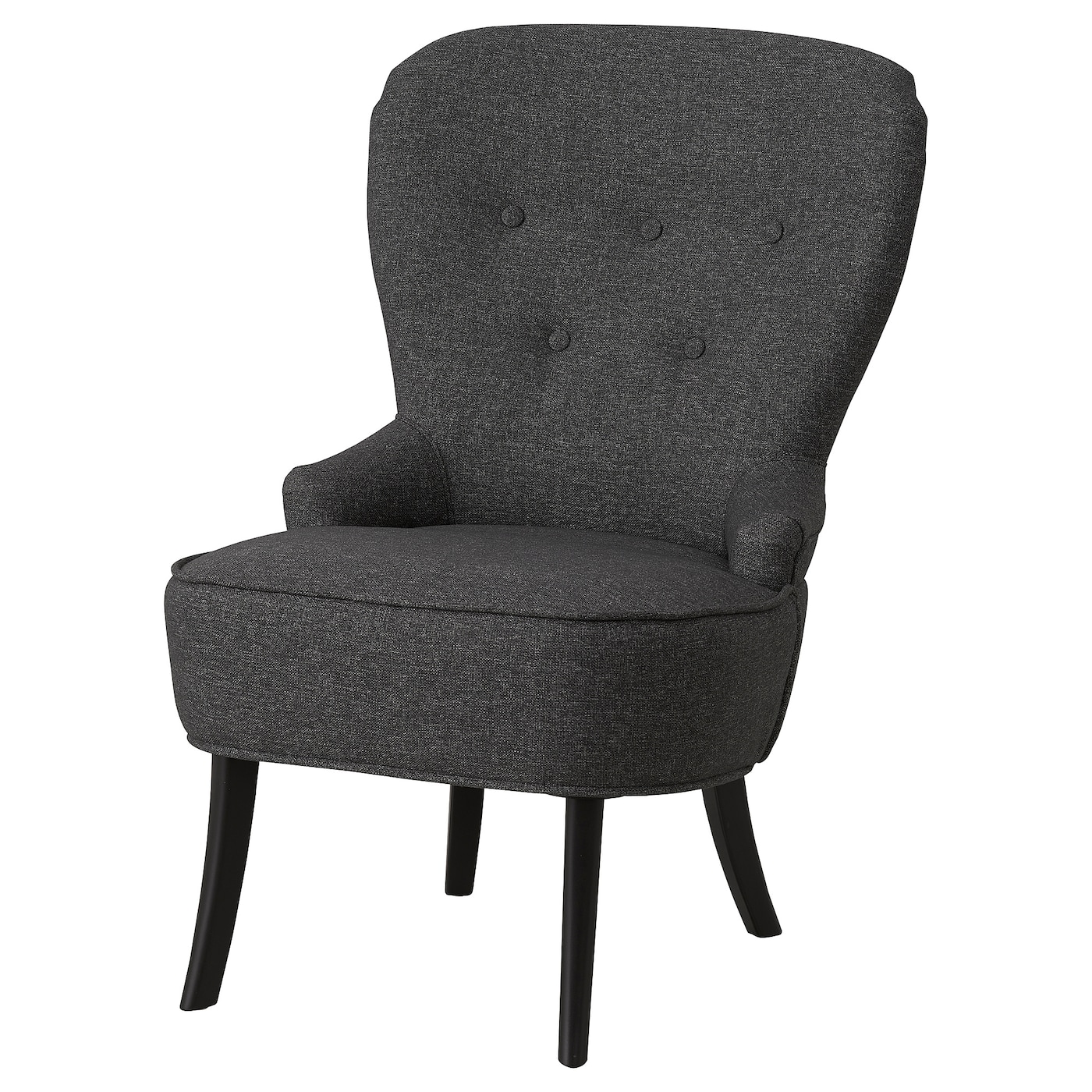 IKEA REMSTA fotel, Gunnared ciemnoszary, Szerokość: 60 cm