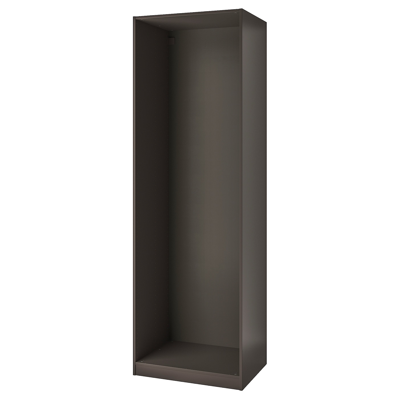 IKEA PAX obudowa szafy, ciemnoszary, 75x58x236 cm