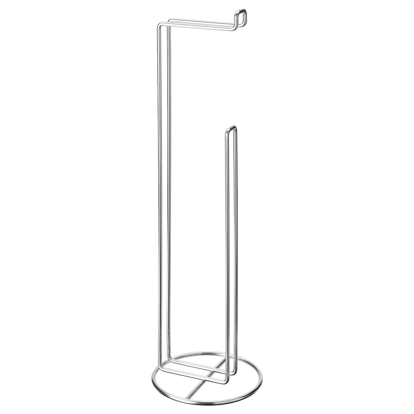 IKEA KROKFJORDEN stojak na papier toaletowy, ocynkowany, Szerokość: 17 cm