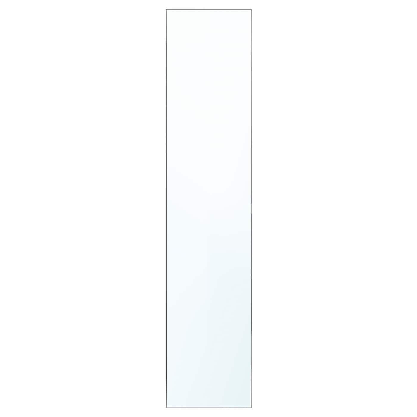 IKEA ÅHEIM drzwi z zawiasami, lustro, 50x229 cm