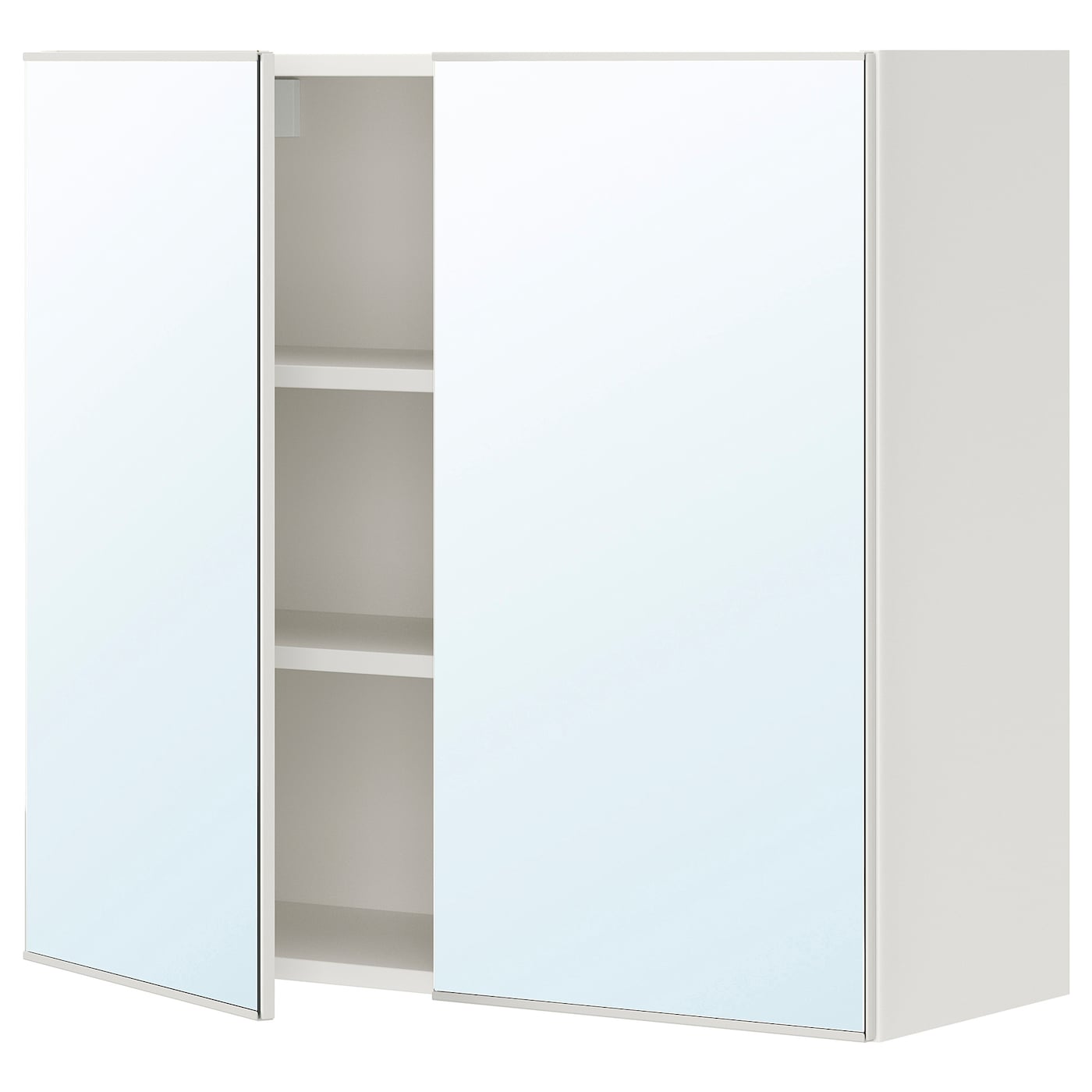 IKEA ENHET szafka z lustrem i drzwiami, biały, 80x32x75 cm