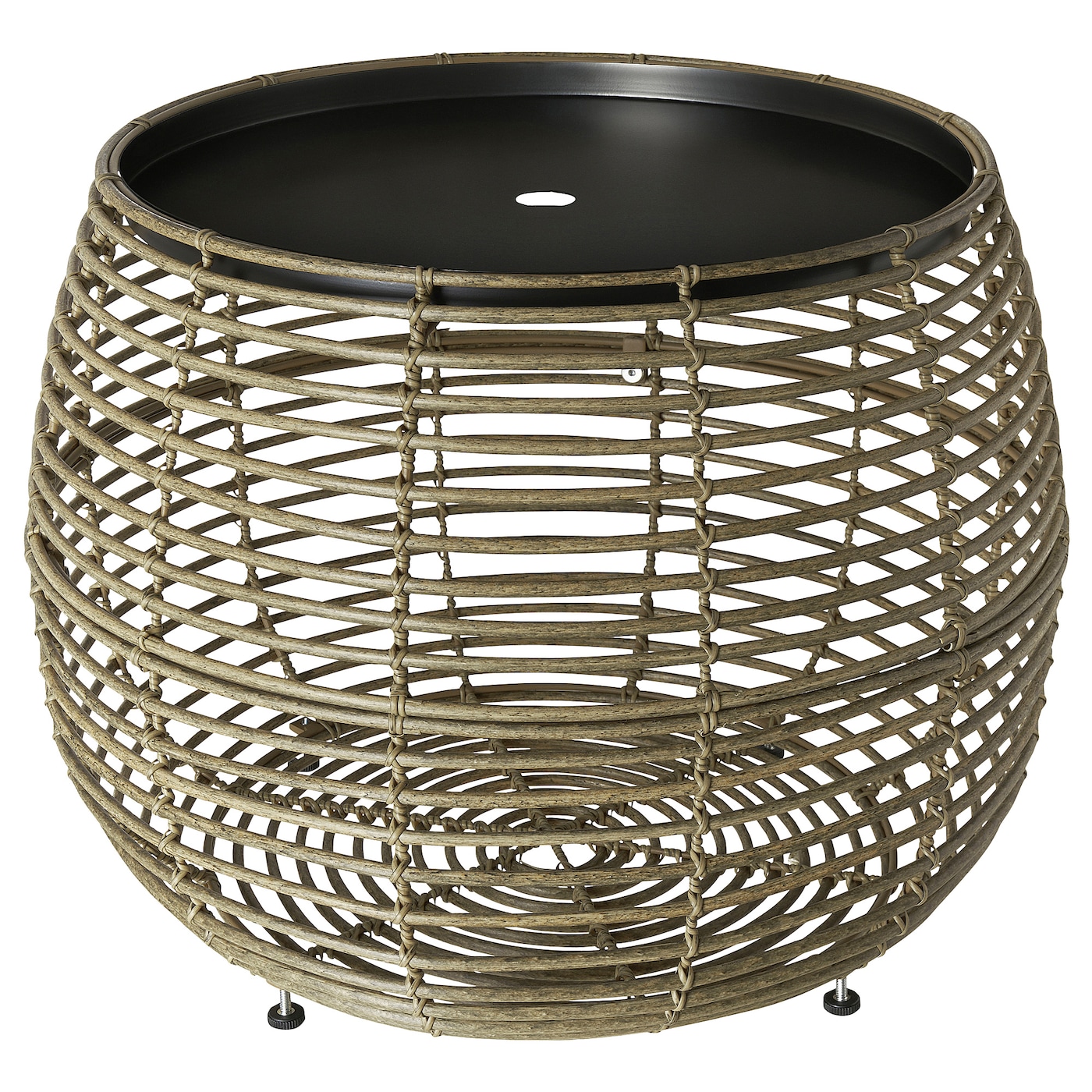 IKEA FÅLSKÄR stolik kawowy, ogrodowy, brązowy, Szerokość: 55 cm