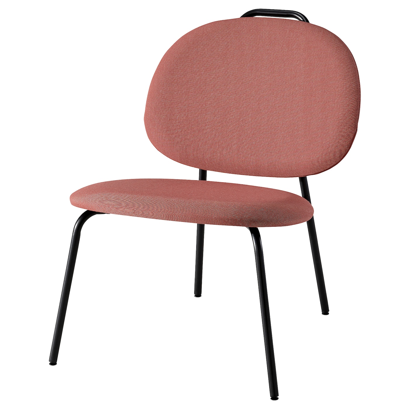 IKEA GÄVLE fotel, Diseröd czerwony, Głębokość: 68 cm