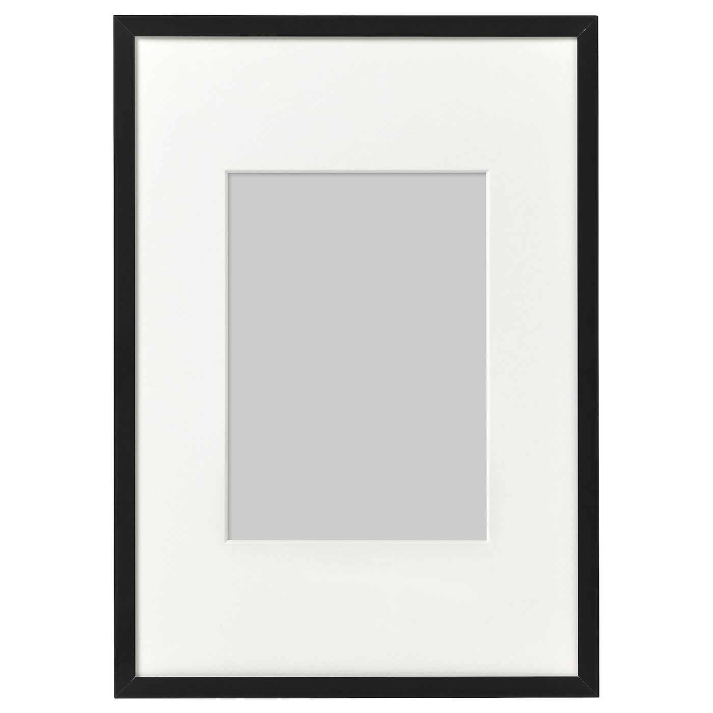 IKEA LOMVIKEN ramka, czarny, 21x30 cm