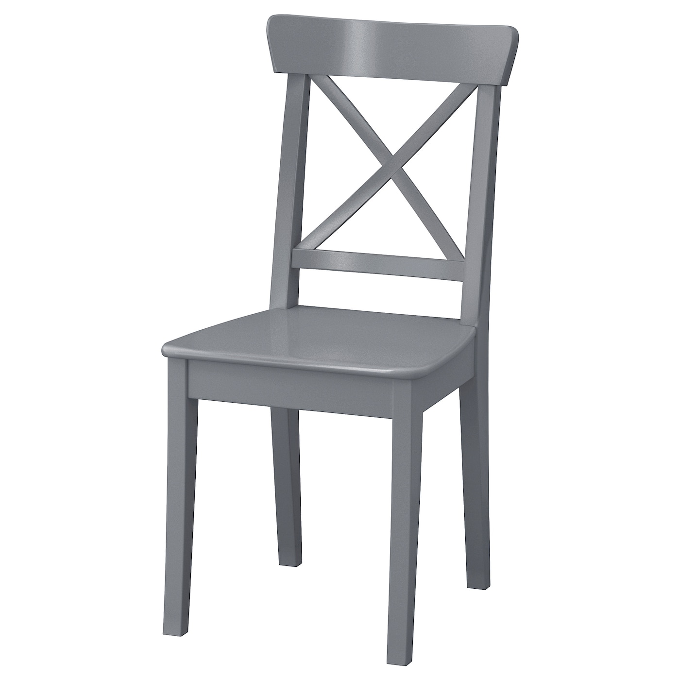 IKEA INGOLF krzesło, szary, Przetestowano dla: 110 kg