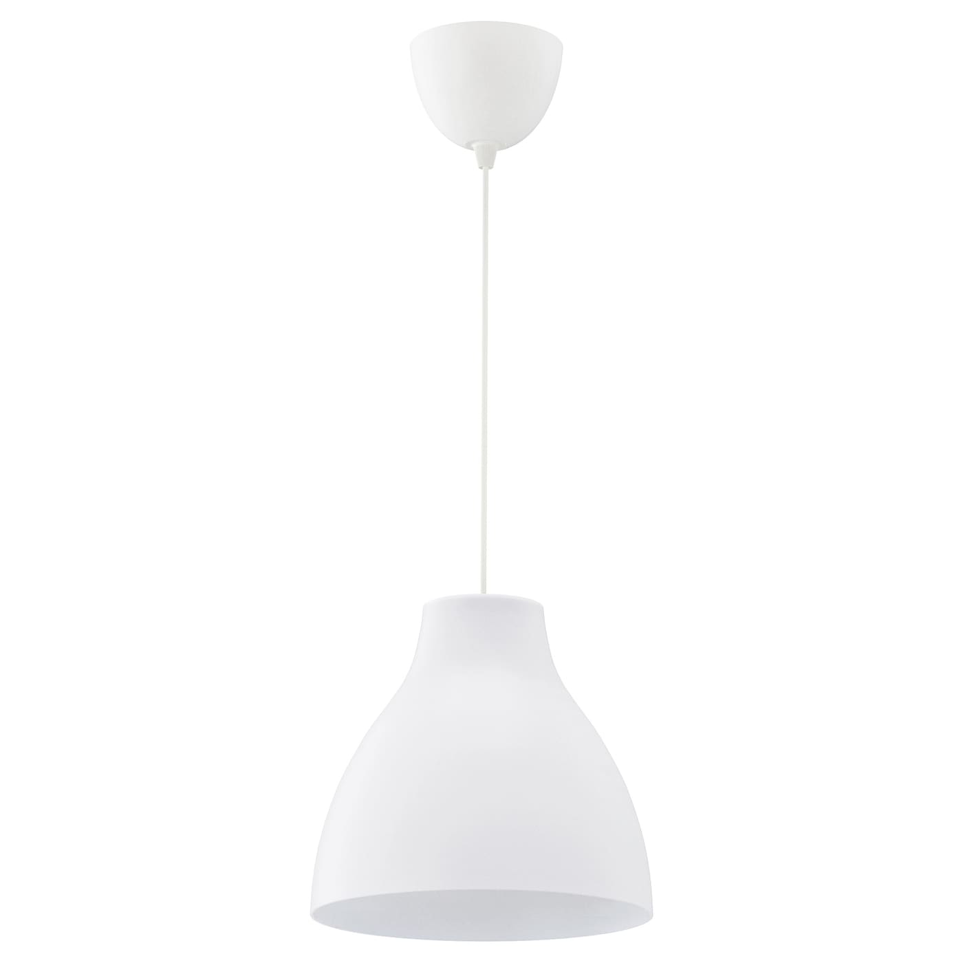 IKEA MELODI lampa wisząca, biały, 28 cm