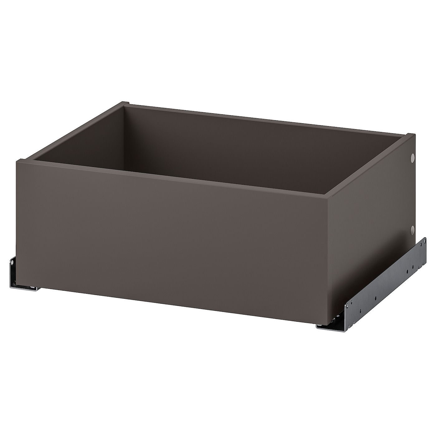 IKEA KOMPLEMENT szuflada, ciemnoszary, 50x35 cm