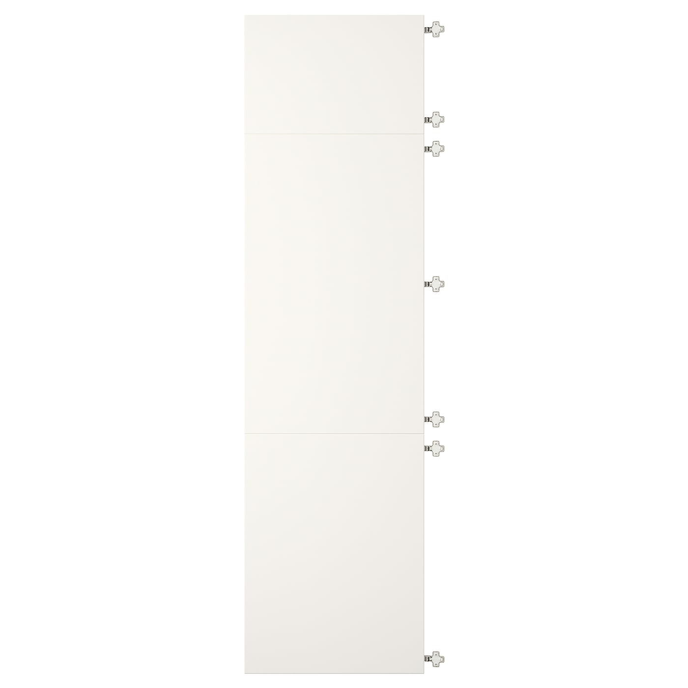 IKEA VEDDINGE drzwi łączone z zawiasami, biały, 60x220 cm