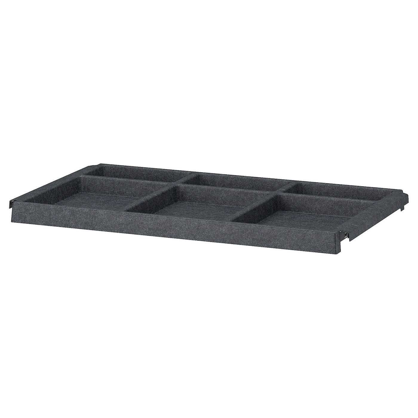 IKEA IVAR półka, ciemnoszary/filc, 83x50 cm