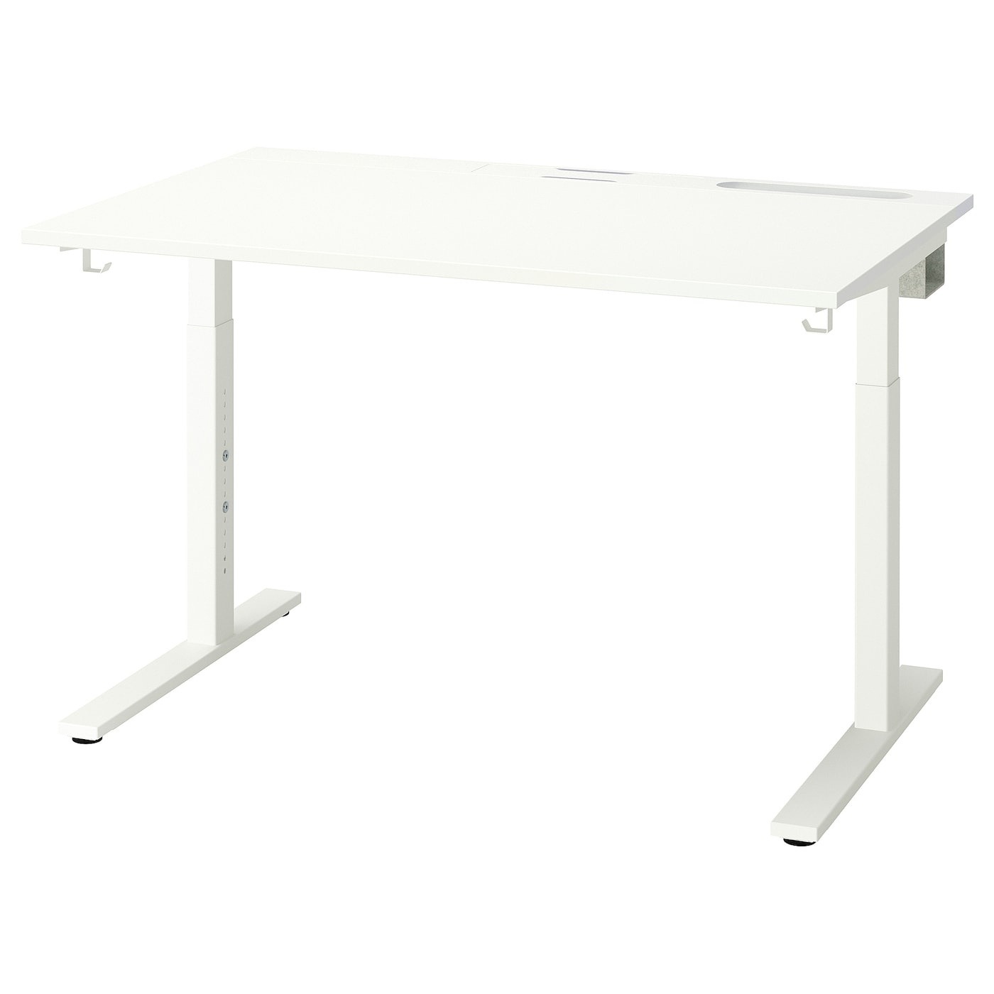 IKEA MITTZON biurko, biały, 120x80 cm