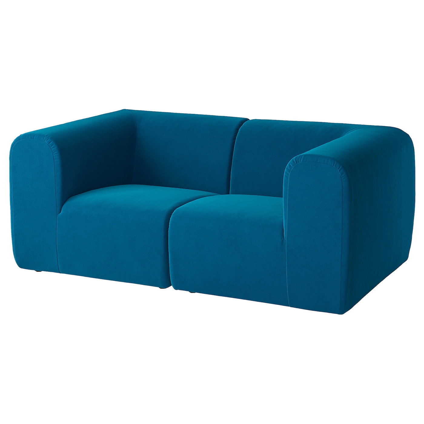 IKEA STOCKHOLM 2025 sofa 2-osobowa, Alhamn ciemnoturkusowy, Podłokietnik szerokość: 32 cm