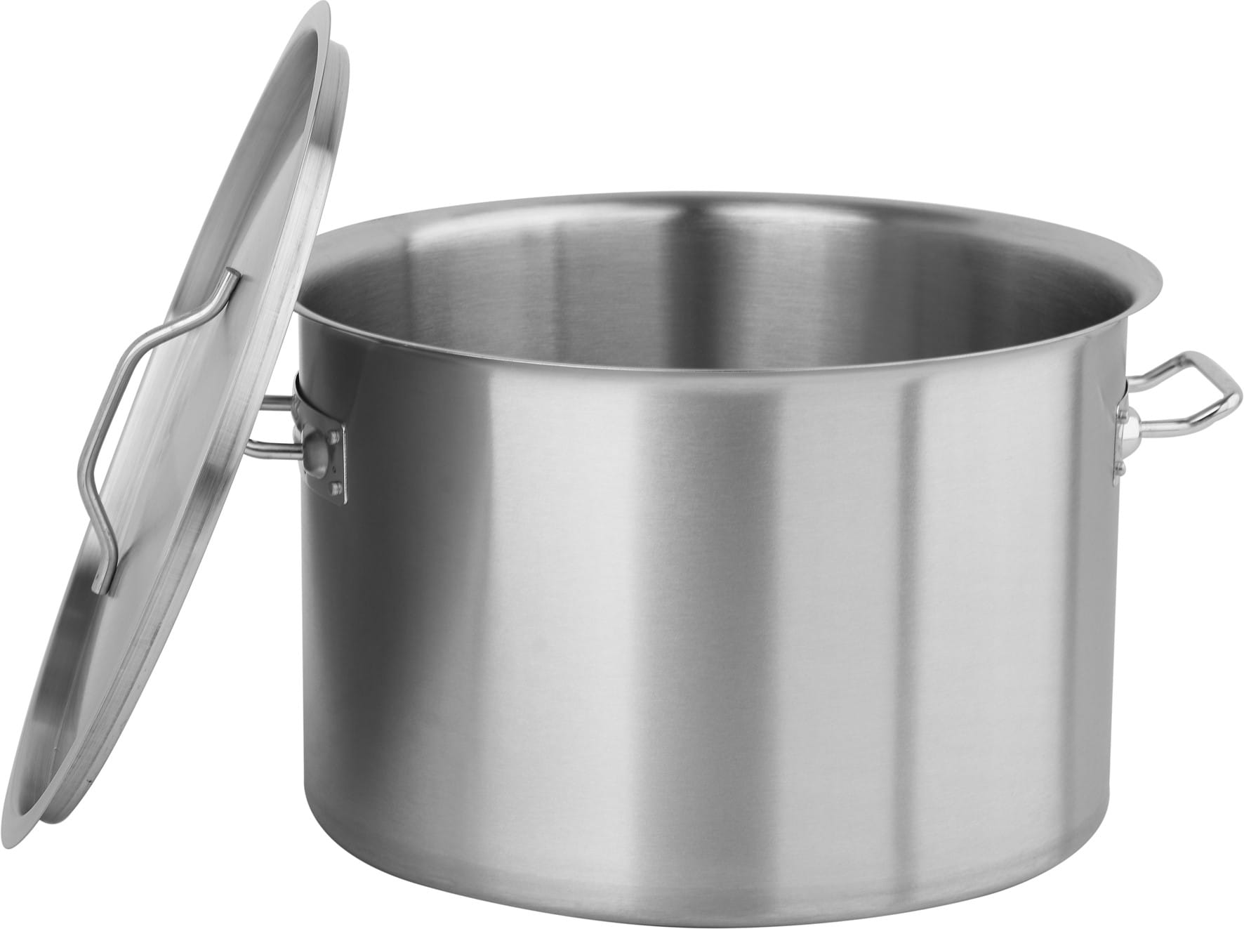 Garnek niski śr. 36cm 24L + pokrywa stal nierdzewna