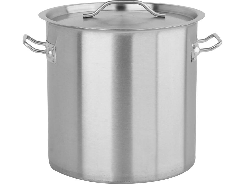 Garnek wysoki śr. 30cm, 21L + pokrywa stal nierdzewna