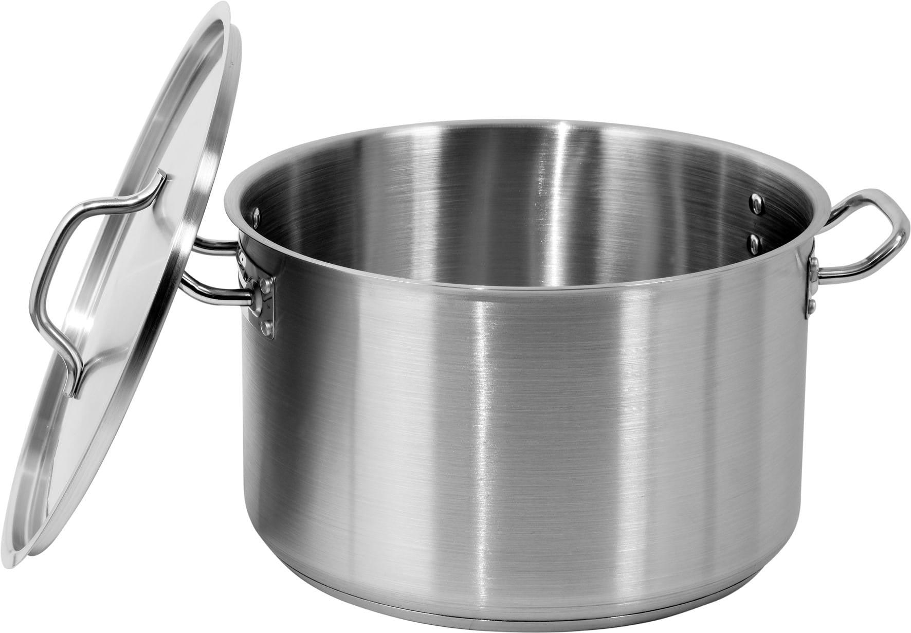 Garnek ze stali nierdzewnej śr. 36cm 22,4L + pokrywa