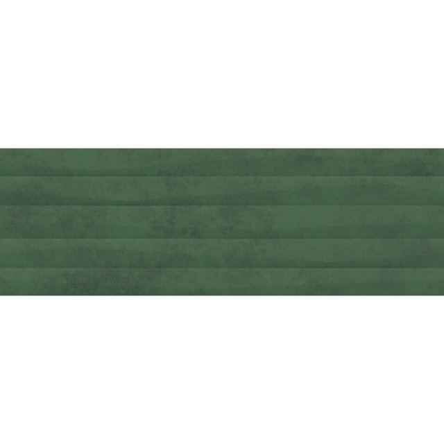 Płytka ścienna GREEN SHOW green structure satin 39,8x119,8 gat. I