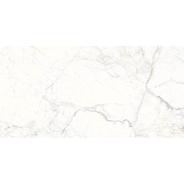 Gres szkliwiony CALACATTA MILD white satin 59,8x119,8 #537 gat. II