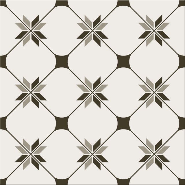 Gres szkliwiony KOMBO FLORES mat 29,8x29,8 gat. I Cersanit