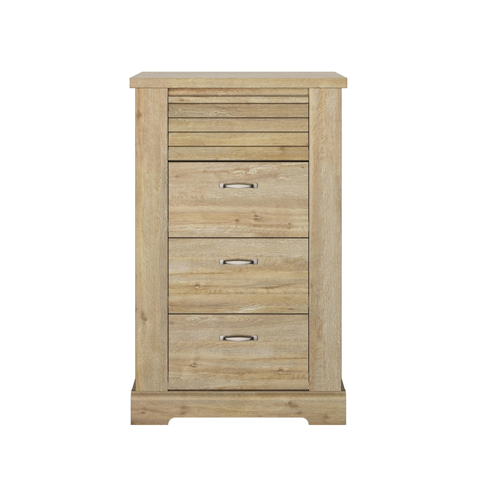 Komoda do sypialnie w country designie Thelma light oak small